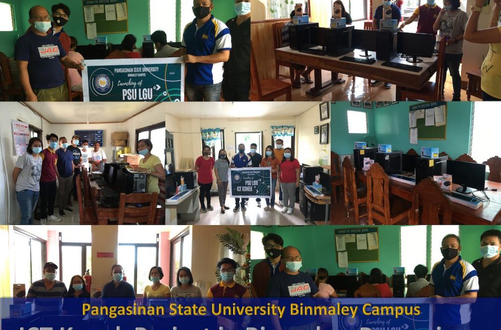 Pangasinan State University Binmaley Campus launched the ICT Konek Project in Binmaley, Pangasinan