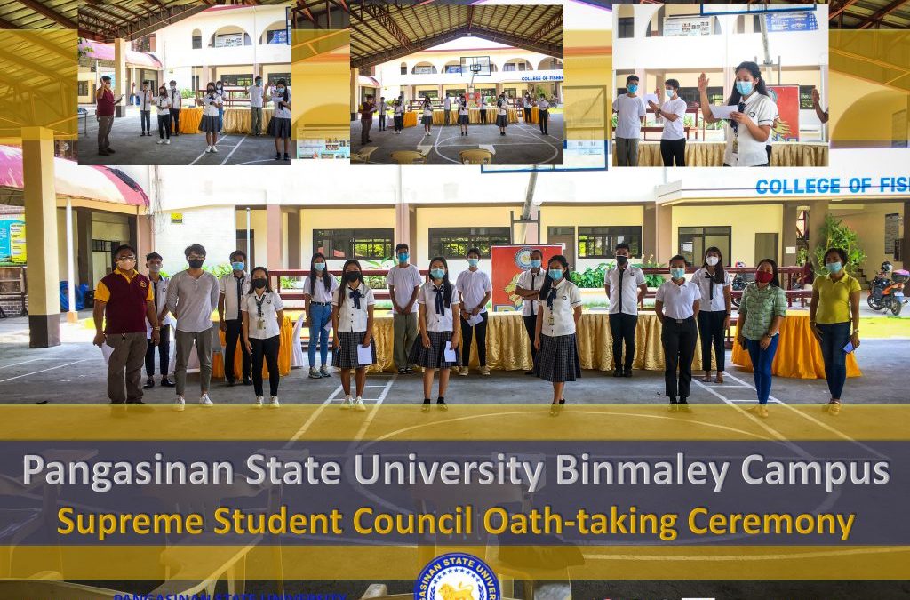 PSU-BinC Student Council Oath-taking Ceremony