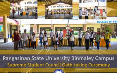 PSU-BinC Student Council Oath-taking Ceremony