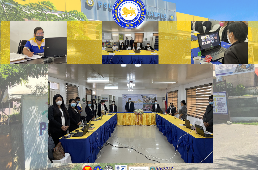 PSU – Binmaley Campus 2021 AACCUP Virtual Accreditation