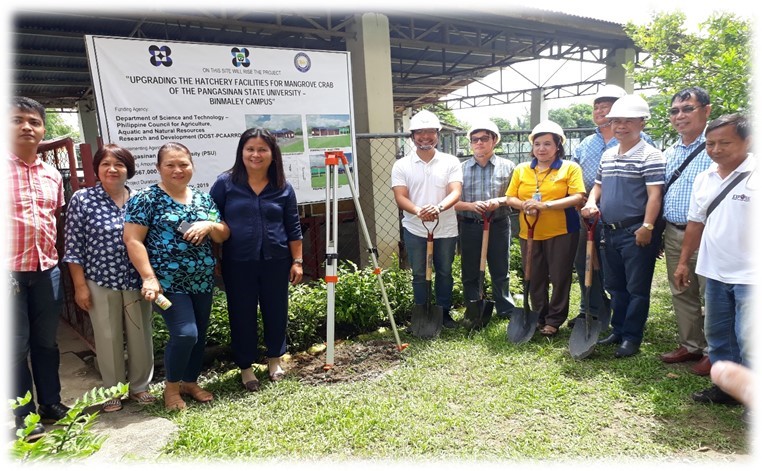 Pangasinan State University – Binmaley Campus Received Php4.567M Grants from DOST – PCAARRD for the Upgrading of its Hatchery Facilities