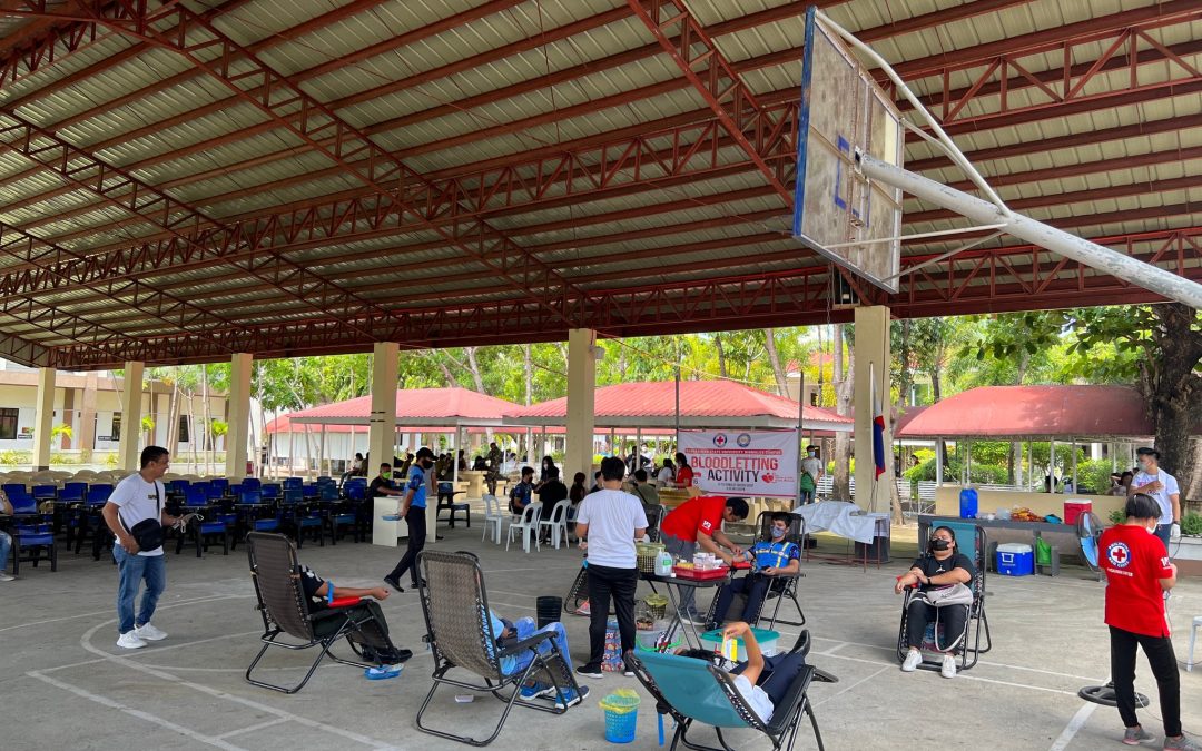 Bloodletting Activity at PSU Binmaley Campus in coordination with Philippine Red Cross